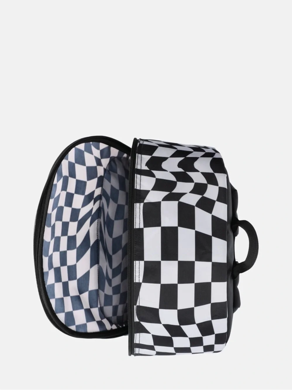 Black & White Checkerboard Kids Backpack W